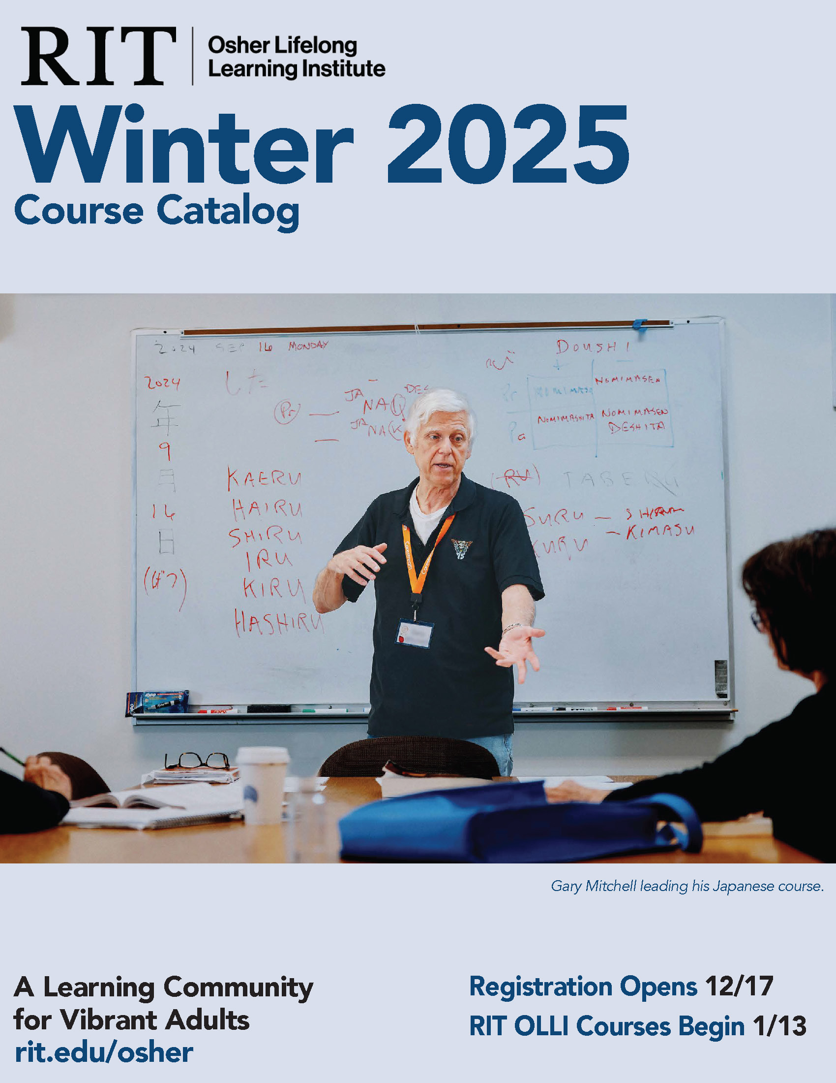 Osher Lifelong Learning Institute RIT